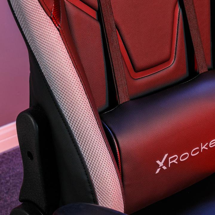 Produktbild X Rocker Chaise de jeu eSports compacte RVB Agility JR Noire/Grise