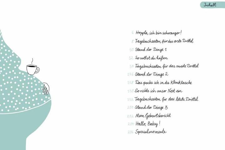 Image du produit Tagebuch - Meine Schwangerschaft (Couverture souple)