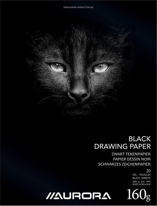 Image du produit Aurora Carton à dessin noir (Spécial)