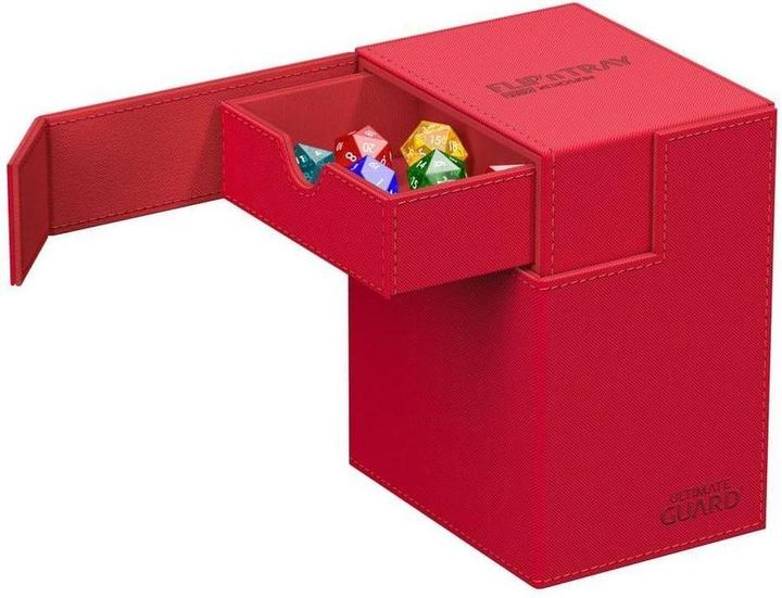 Actual product image Ultimate Guard Flip'n'Tray 133+ XenoSkin Rouge