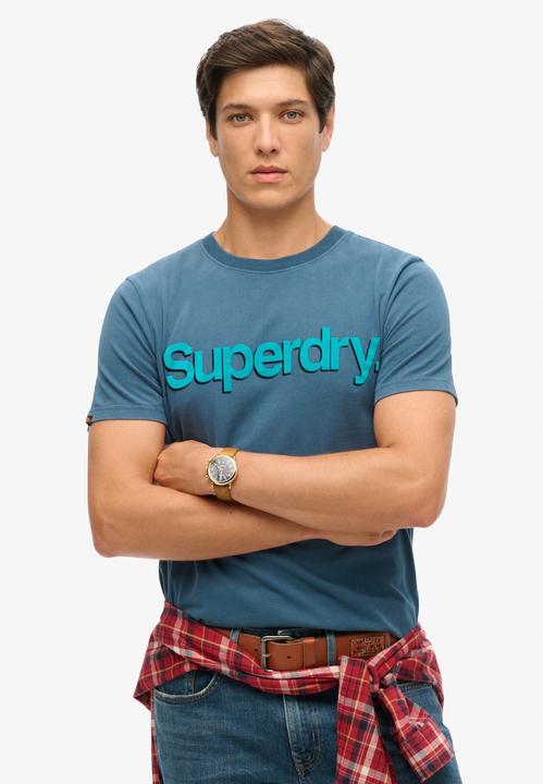 Produktbild Superdry Klassisches Core Logo Shadow T-Shirt (M)