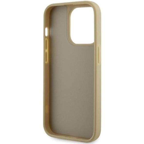 Thumbnail - Guess GUHCP14LHDGTPD iPhone 14 Pro 6.1" złoty/gold hardcase Rhinestone Triangle (Apple iPhone 14 Pro), Smartphone Hülle,...