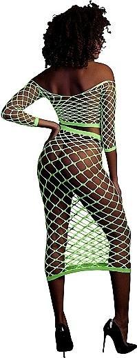 Produktbild Ouch! Long Sleeve Crop Top and Long Skirt (One Size)