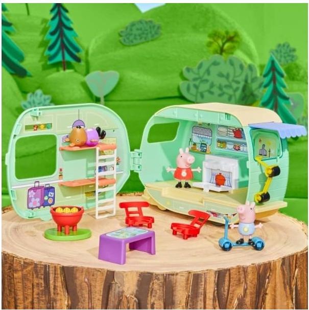 Actual product image Hasbro Peppa's Caravan