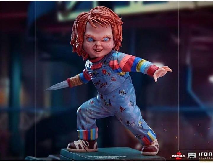 Actual product image Iron Studios Chucky, la poupée de sang statuette 1/10 Art Scale Chucky 15 cm