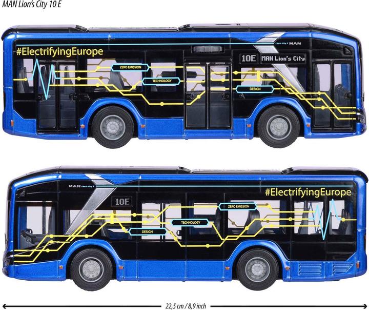 Actual product image Majorette MAN Lion's City 10 E Bus