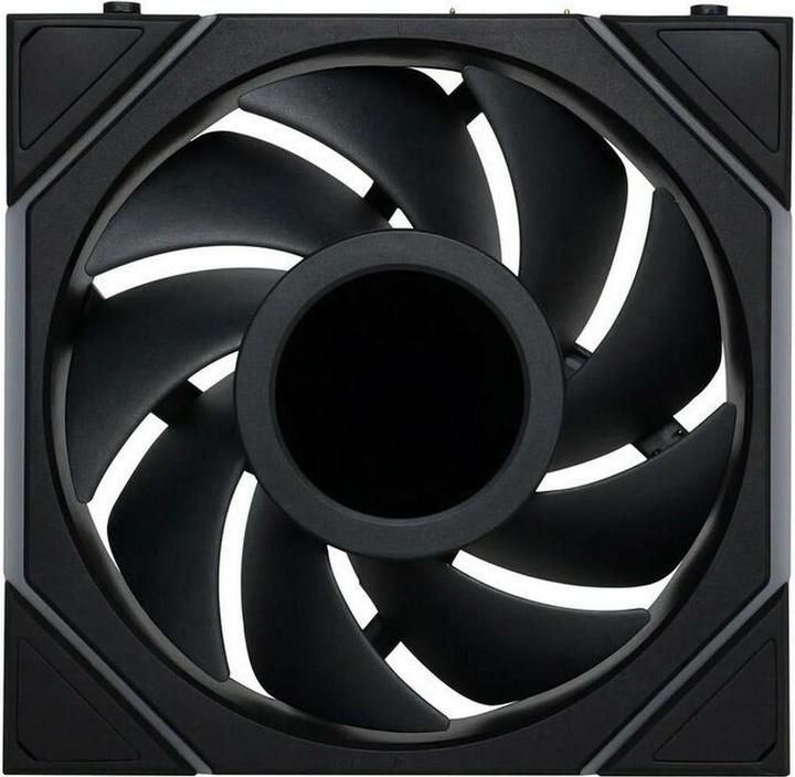 Produktbild Lian-Li UNI FAN TL Wireless LCD Lüfter, ARGB, PWM - 120 mm, schwarz (120 mm, 1 x)