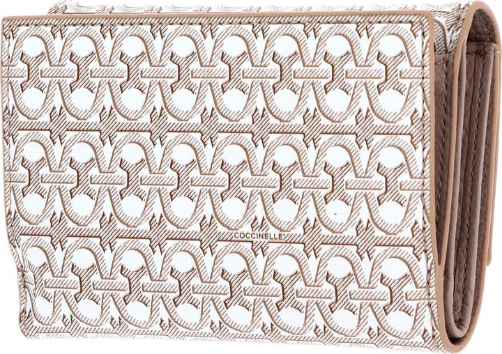 Actual product image Coccinelle Metallic Coated Monogram Wallet