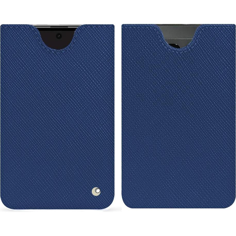 Noreve Lederschutzhülle (Google Pixel Fold), Smartphone Hülle, Blau