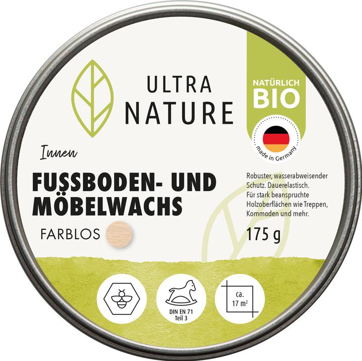Ultra Nature Fussboden & Möbelwachs (Transparent)