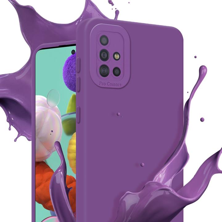 Actual product image Cadorabo Case for Samsung Galaxy A51 4G / M40s in TPU Fluid LM162 Style (Samsung Galaxy M40s)