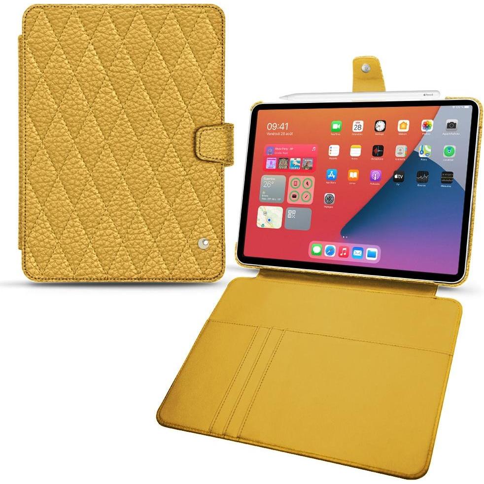 Noreve Lederschutzhülle Wallet (iPad mini 6), Tablet Hülle, Orange