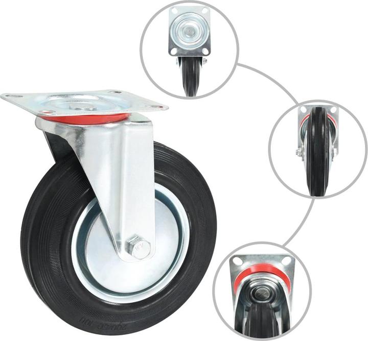 Produktbild vidaXL Lenkrolle