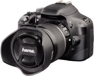 Image du produit Hama Pare-soleil avec cache 58 mm