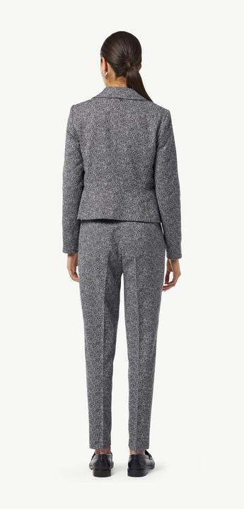 Actual product image Comma Indoor-Blazer Taillierter Jacquard-Blazer mit Fischgrat-Muster (40)