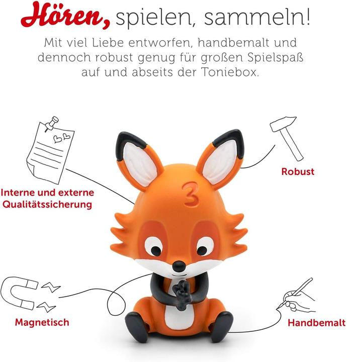 Produktbild Tonies 30 Lieblings-Kinderlieder Zähllieder (Deutsch)