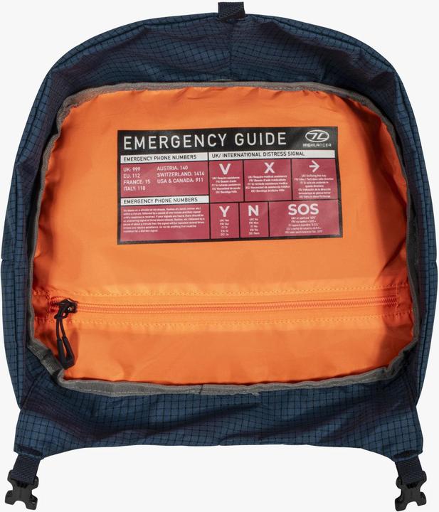 Actual product image Highlander Rucksack Vulkan Rucksack Navy 35 Liter - Blau (35 l)
