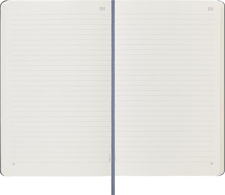 Immagine prodotto Moleskine Smart NB rivestito LG HC Sapphire (Grande 13x21, Righe, Copertina rigida)