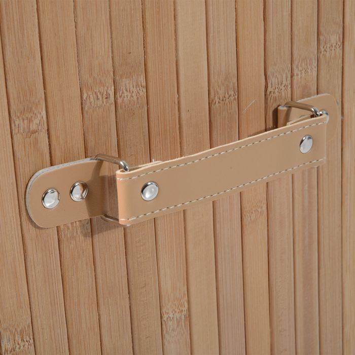 Produktbild Homcom Wäschekorb mit 2 Tragegriffen (72 l)