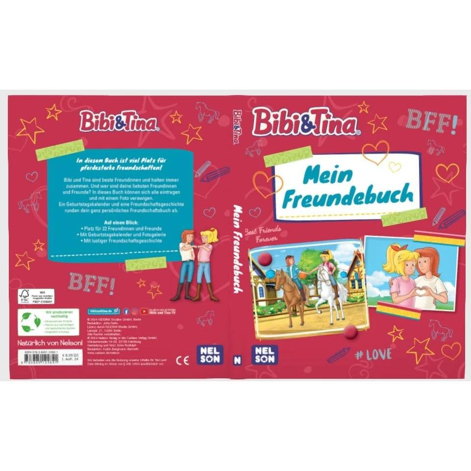Thumbnail - Bibi & Tina: Mein Freundebuch, Kinderbücher