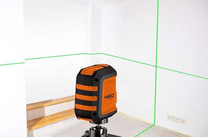 Actual product image Neo Cross line laser 15 m, green, holder, case