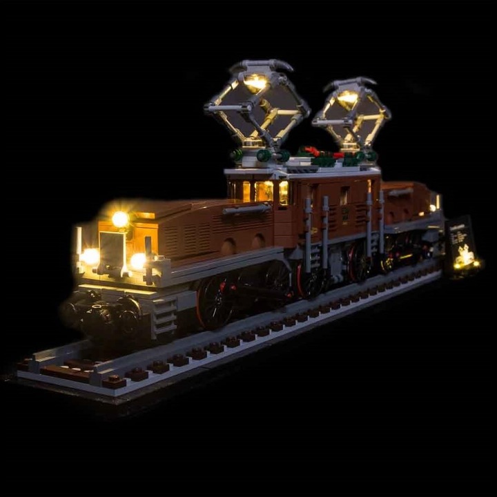 Image du produit Light my bricks Kit d'éclairage LED pour locomotive LEGO Crocodile
