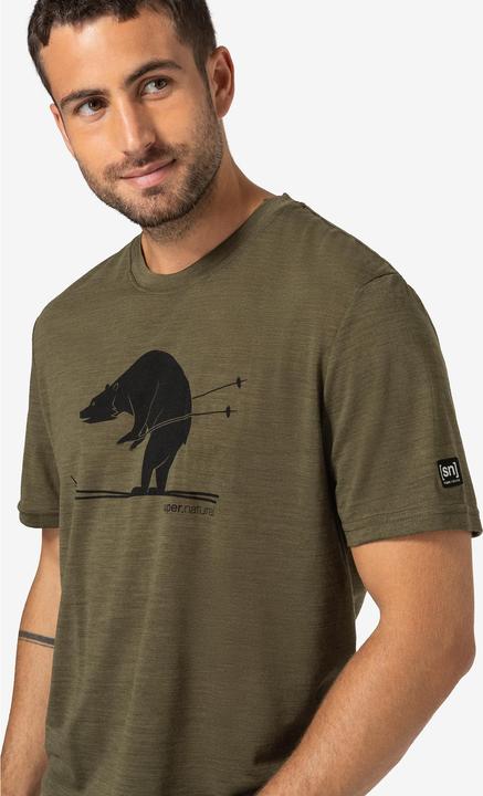 Image du produit Super Natural Skiing Bear Tee (S)