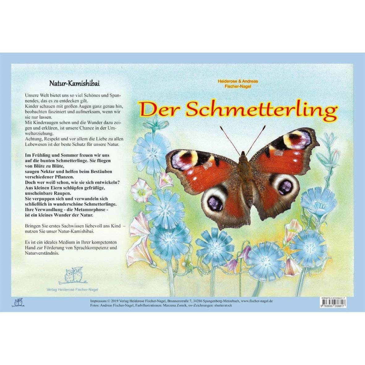 Natur-Kamishibai - Der Schmetterling, Kinderbücher von Marzena Zornik, Heiderose Fischer-Nagel, Andreas Fischer-Nagel