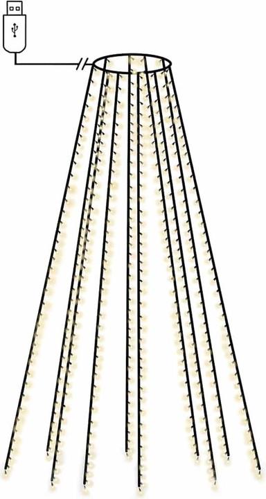 Produktbild vidaXL Weihnachtsbeleuchtung (5 m)