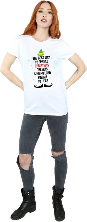 Produktbild Elf Christmas Cheer Text TShirt (L)