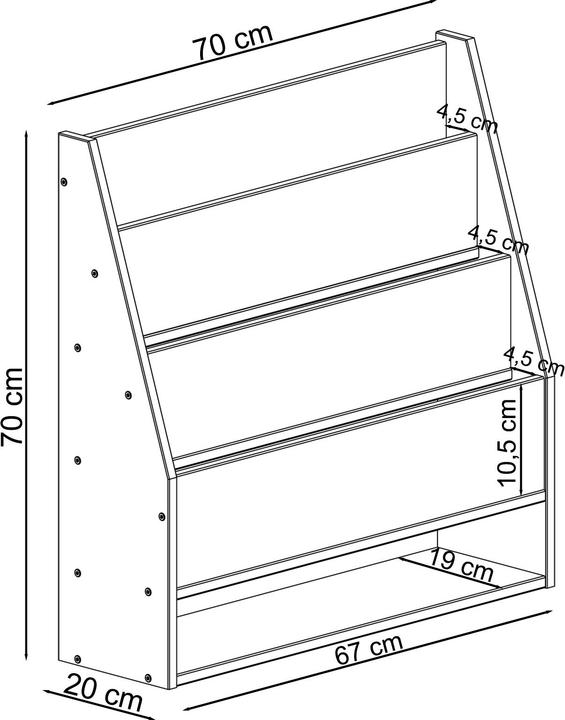 Immagine prodotto Loft 24 Alpi (70 x 20 x 70 cm)