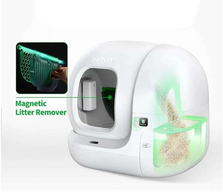 Actual product image Petkit Magnetic Tofu Cat Litter Remover Set