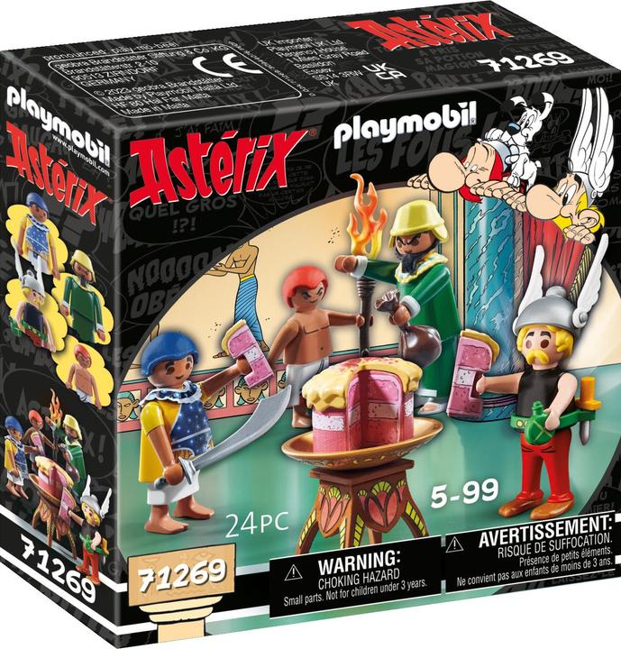 Productafbeelding Playmobil 71269 Asterix: de vergiftigde taart van Pyradonis (71269, Playmobil Asterix)