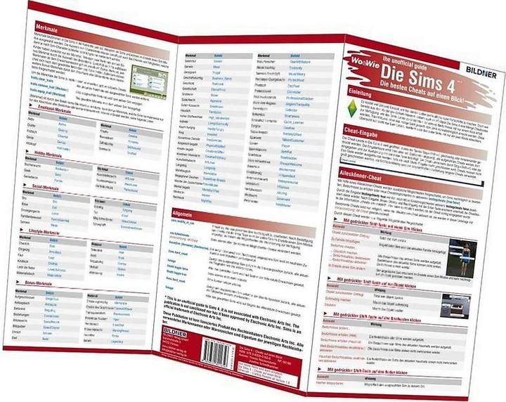 Produktbild Die Sims 4 - Die 200 besten Cheats auf einen Blick! (Deutsch, Christian Bildner)