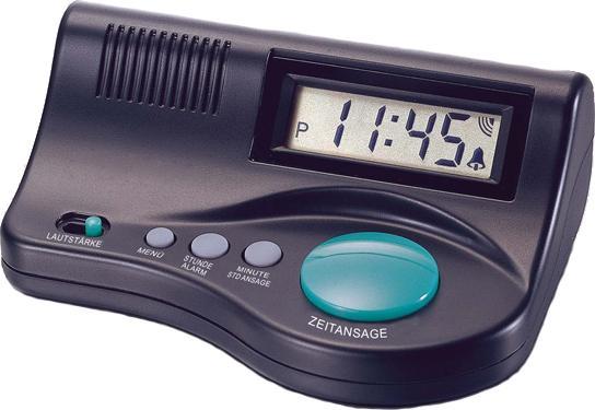 Marschall-Versand Sprechende Weckuhr mit grosser Digitalanzeige