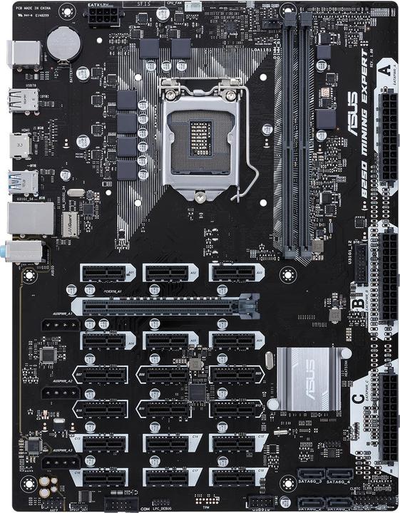 Produktbild ASUS B250 Mining Expert/Csm (LGA 1151, Intel B250, ATX)