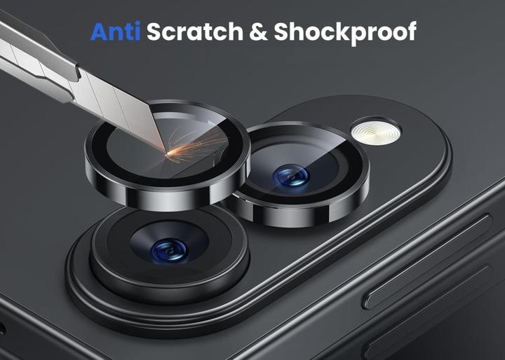 Actual product image Screenguard Camera Lens Protector Schutzglas (1 pcs., Samsung Galaxy S25 Edge)