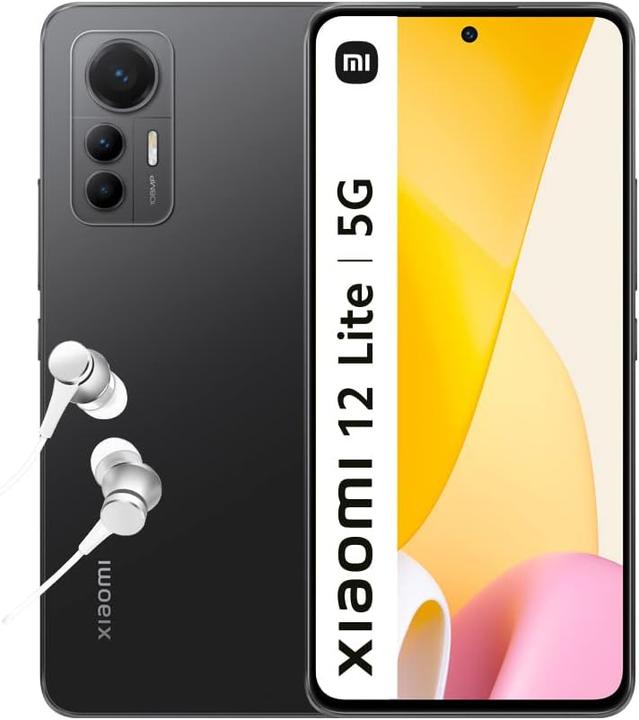 Image du produit Xiaomi 12 Lite (256 Go, Noir, 6.55", Double SIM, 5G)