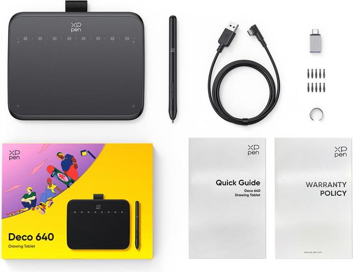 Produktbild XP-Pen Deco 640 Drawing Pad (5080 lpi)