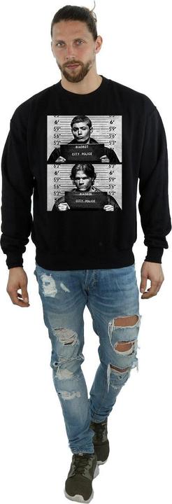 Immagine prodotto Supernatural Winchester Mugshots Felpa Uomo (S)