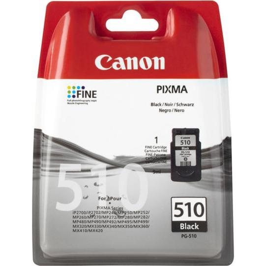 Thumbnail - Canon, Druckerpatrone, PG-510 BLISTER W/O SEC (BK)
