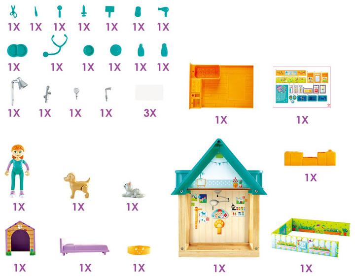 Produktbild Hape Tierarzt-Set