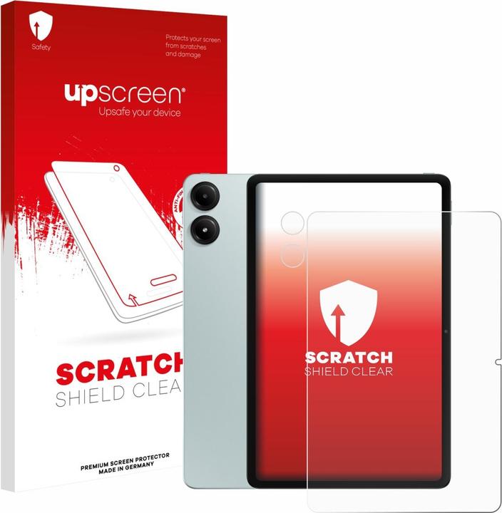 upscreen Schutzfolie für Xiaomi Redmi Pad Pro (Display+Kamera) Displayschutz Displayschutzfolie Folie Klar (1 Stk., Xiaomi Redmi Pad Pro)