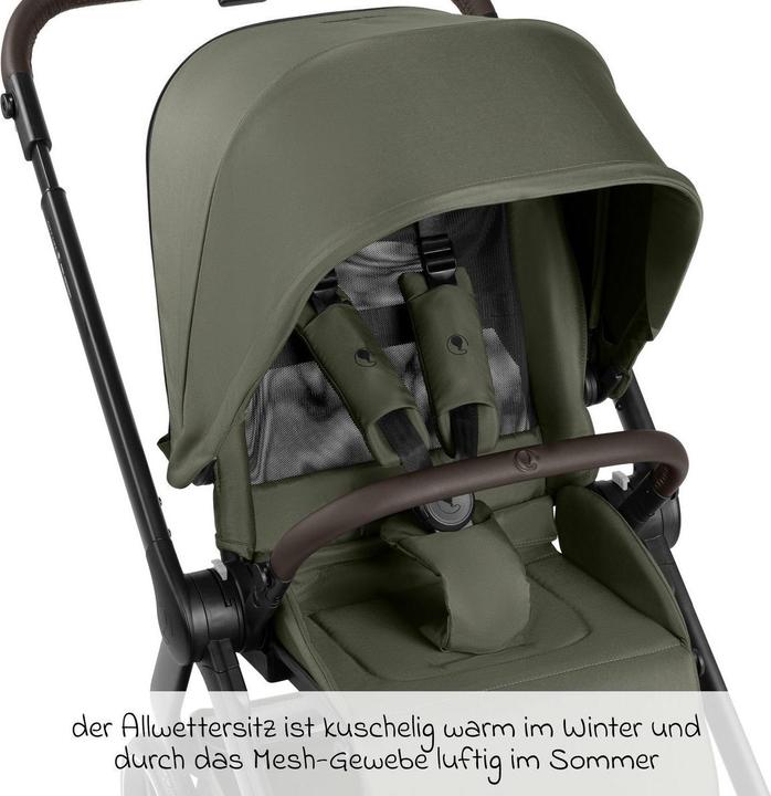 Actual product image ABC Design City Life Stroller, Avocado (6 Months - 4 years)