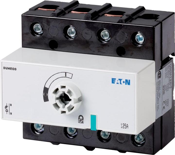 Actual product image Eaton Switch-disconnector, DMM, 125 A, 3-pole, STOP function optional, without rotary handle and drive