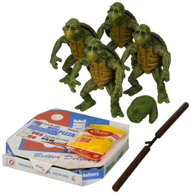 Image du produit Neca Teenage Mutant Ninja Turtles Action Figures 4er Pack 1/4 Baby Turtles 10 cm