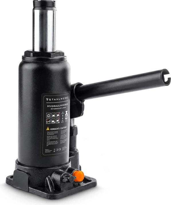 Produktbild Stahlwerk Hydraulikheber 6 Tonnen Hubkraft 200-405 mm Stempelwagenheber Autoheber Wagenheber