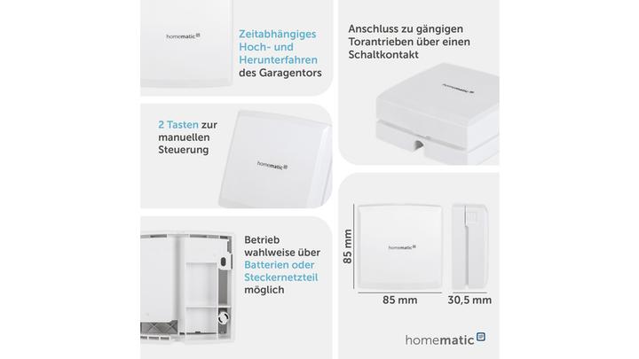 Produktbild Homematic IP Garagentortaster