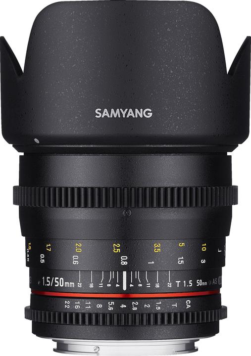 Produktbild Samyang 50mm T1.5 VDSLR MFT (Micro Four Thirds, Vollformat)