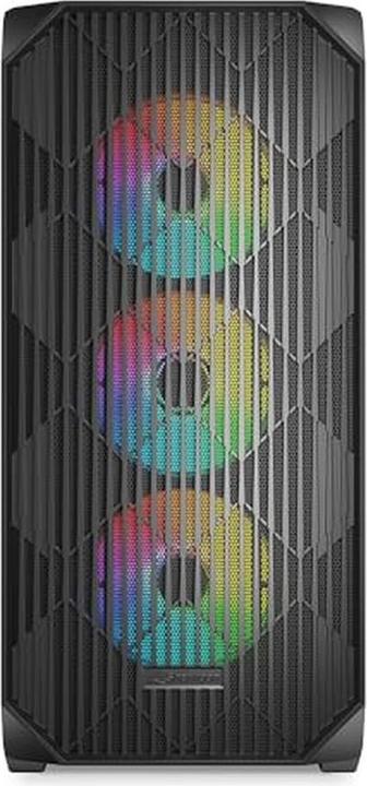 Produktbild Sharkoon AK3 RGB Black ATX (schwarz) (mATX, Mini-ITX, ATX)